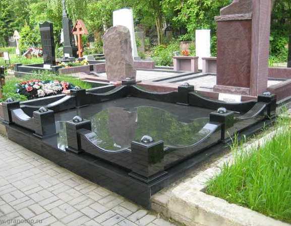 Надгробные плиты из гранита на могилу